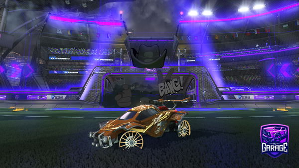 A Rocket League car design from JulGlezL