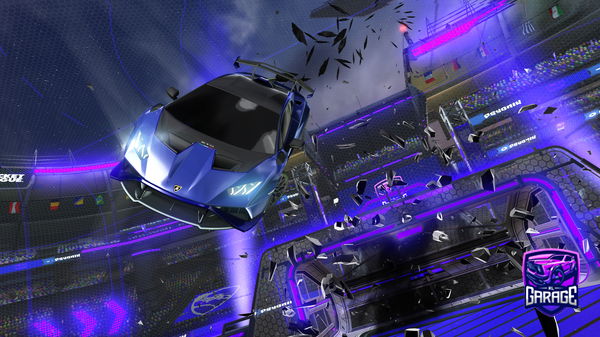 A Rocket League car design from sacredisded