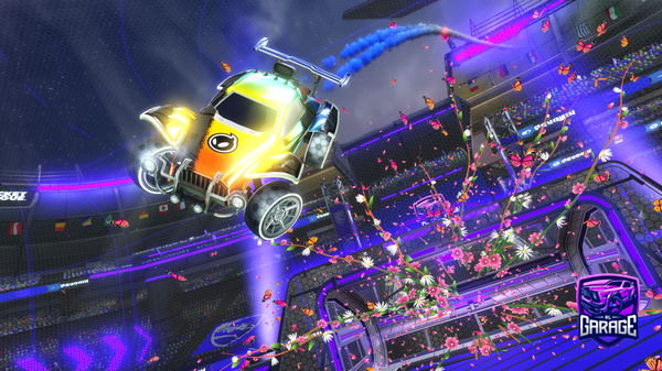 A Rocket League car design from Cruzaylo