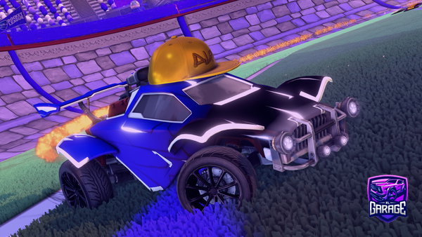A Rocket League car design from Waza_zo