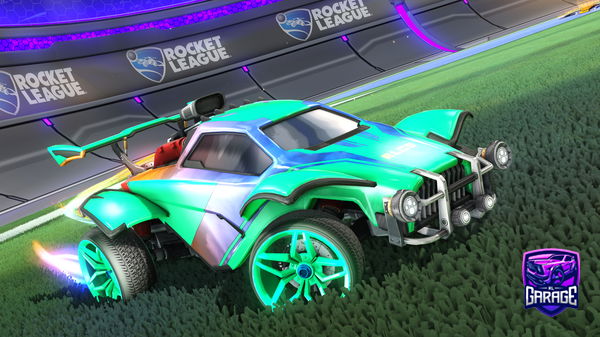 A Rocket League car design from xltrr