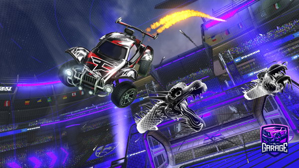 A Rocket League car design from clippedulol