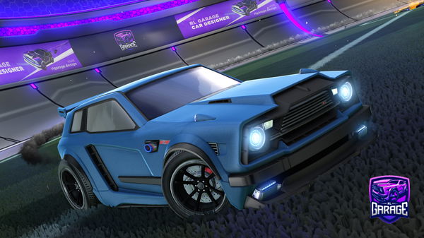 A Rocket League car design from Flashninja