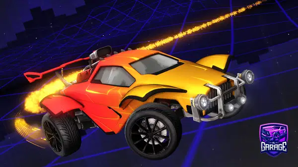 A Rocket League car design from iteachii