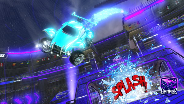 A Rocket League car design from controll133