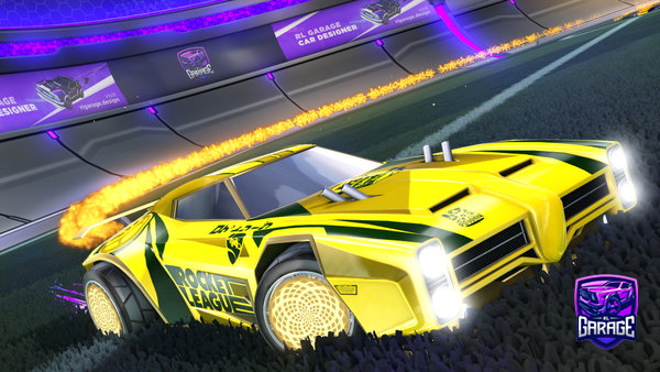 A Rocket League car design from jakec08