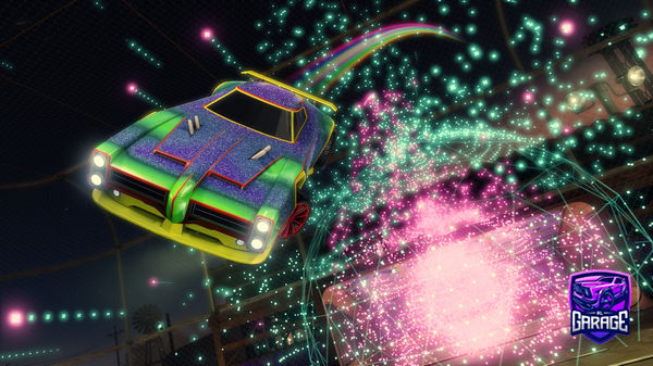 A Rocket League car design from PartyPauly