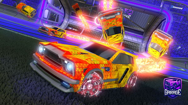 A Rocket League car design from Lindlam103