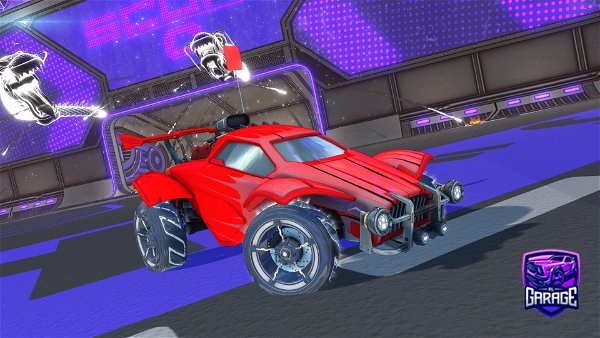 A Rocket League car design from dextertheo