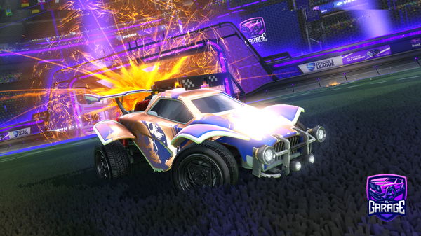 A Rocket League car design from DomineQ70