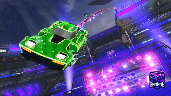 A Rocket League car design from Limedrop