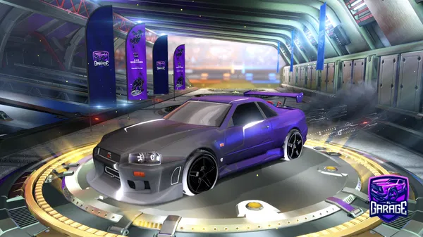 A Rocket League car design from Pizza07