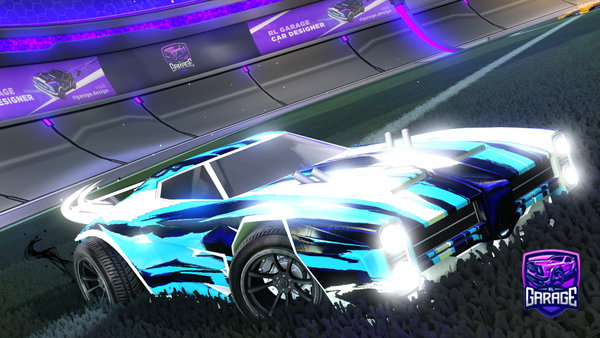 A Rocket League car design from bqn69
