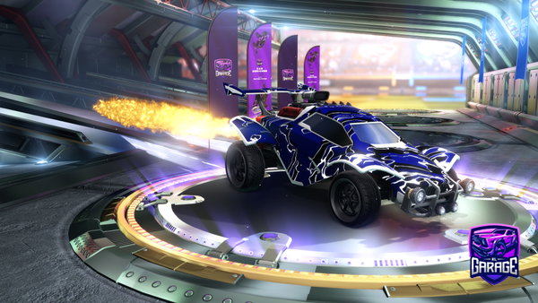 A Rocket League car design from Dropshotiux