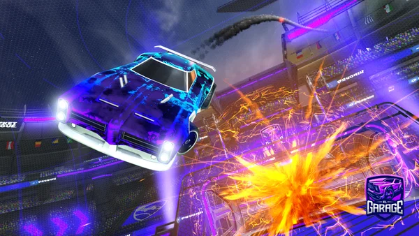 A Rocket League car design from YTPickoff