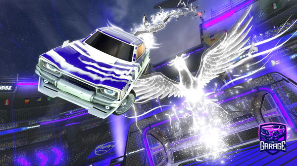 A Rocket League car design from X3VL4R