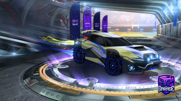 A Rocket League car design from Patita