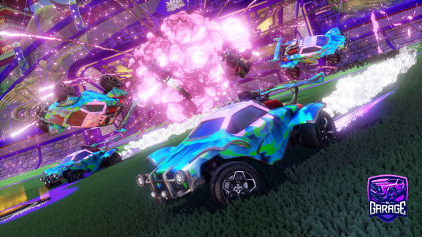 A Rocket League car design from RXNova