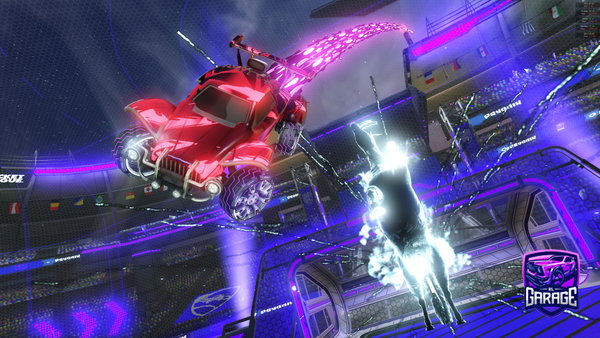 A Rocket League car design from Blazz136