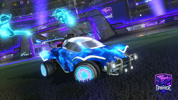 A Rocket League car design from zenix_fire74