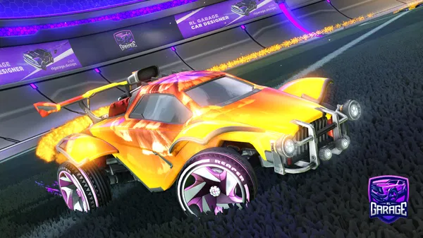 A Rocket League car design from VitalityEvan