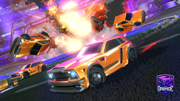 A Rocket League car design from Squishy3800