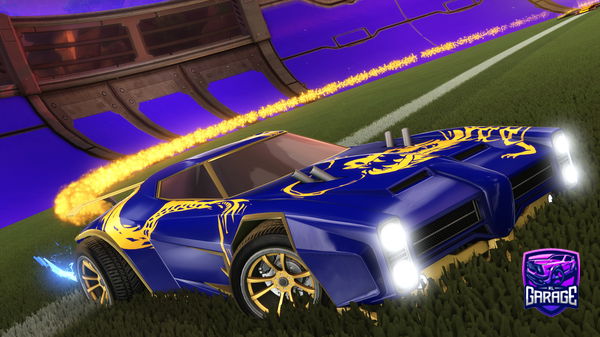 A Rocket League car design from Rdrenalin