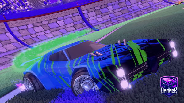 A Rocket League car design from MrZircon