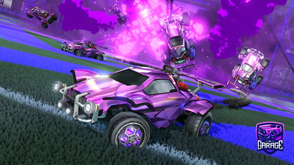 A Rocket League car design from JxstPet3r