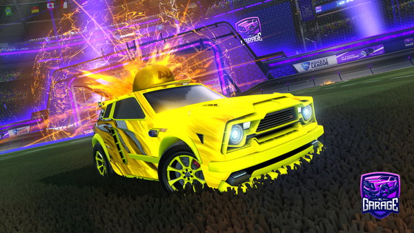 A Rocket League car design from trixy_yt