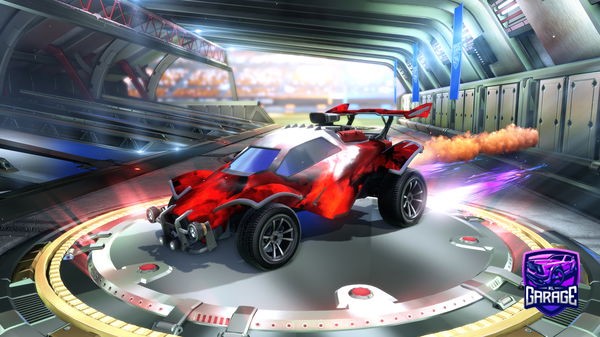 A Rocket League car design from Applez71