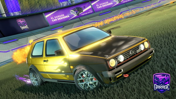 A Rocket League car design from Warrior11