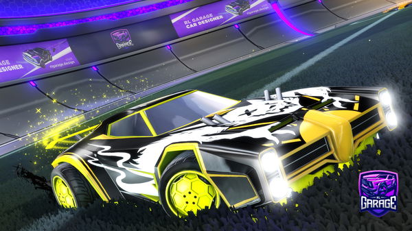 A Rocket League car design from Ludoxx2