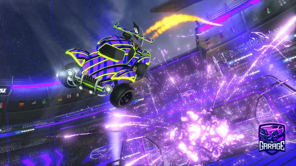 A Rocket League car design from nm2007