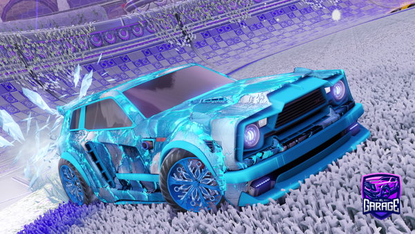 A Rocket League car design from Nykkur