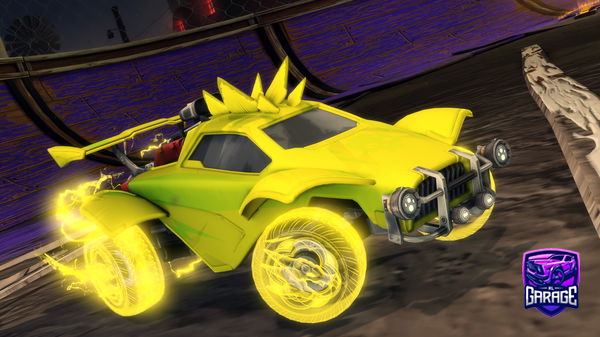 A Rocket League car design from PippyOnYt