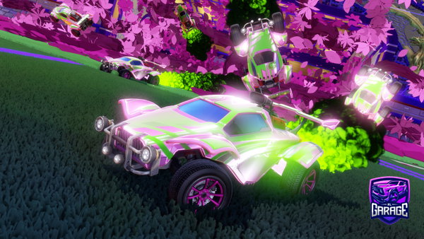 A Rocket League car design from Qrj