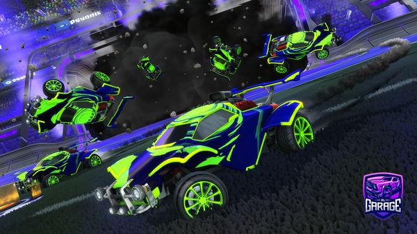 A Rocket League car design from Wyllige