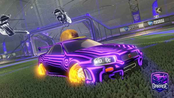 A Rocket League car design from ianvr124
