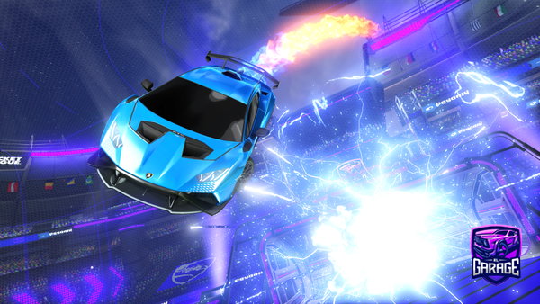 A Rocket League car design from Jared0203