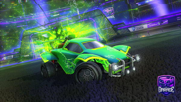 A Rocket League car design from Jxmy476
