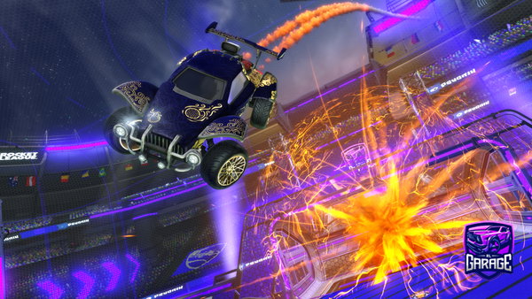 A Rocket League car design from GamerRex
