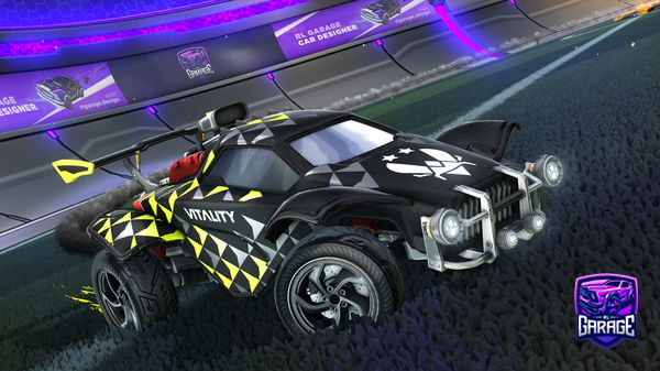 A Rocket League car design from RedundandFob02