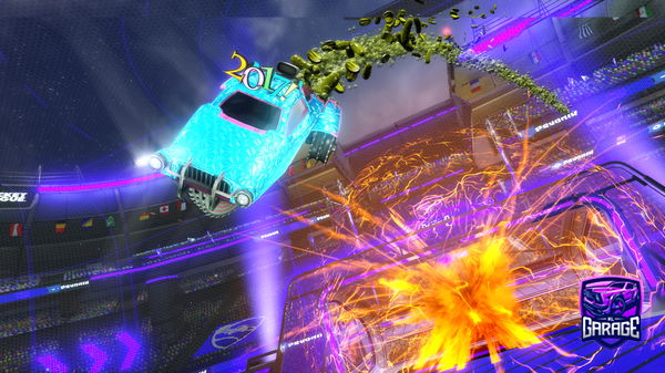 A Rocket League car design from ShrIIk