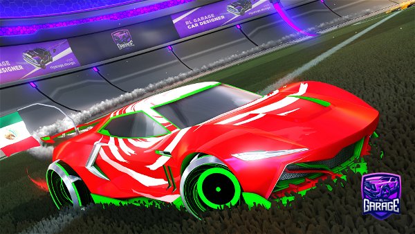 A Rocket League car design from TheFrostyKid