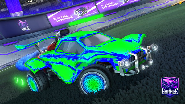 A Rocket League car design from Jacksonrocketleague_yt