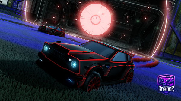 A Rocket League car design from Khoyote