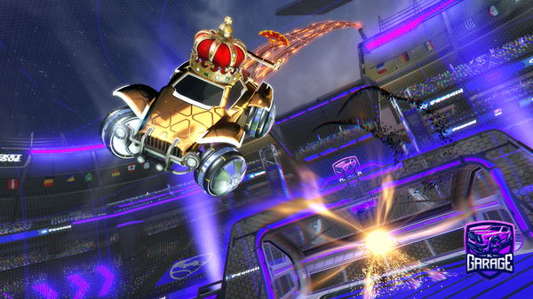 A Rocket League car design from XJoe_KiokenX