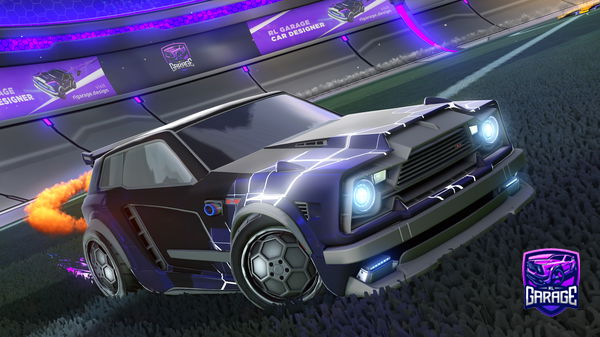 A Rocket League car design from xXcharliesanortXx