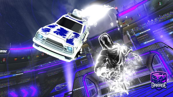 A Rocket League car design from Bobbyballs